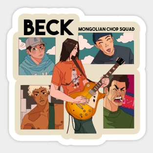 Mongolian Chop Squad Band Sticker